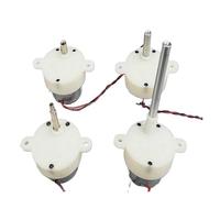 YINZHD DC 3-9V 2.5-11RPM Bassa velocità Mini Micro Serie 300 Motoriduttore Alta Coppia CW CCW Piccolo Riduttore in Plastica Muto Inversione(1)