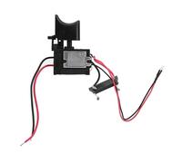 YINZHD Interruttore a grilletto for controllo velocità trapano a batteria 7,2-24 V Batteria al litio a for a con piccola luce