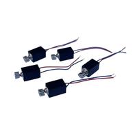 YINZHD Motore di vibrazione DC 3.7V Micro 4x8mm Vibratore for gamepad Vibratore cilindrico senza nucleo da 4.2V con filo Vibratore for telefono cellulare fai da te(2PCS Vibration Motor)