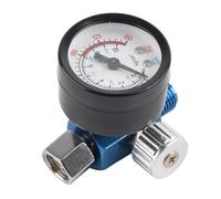 YINZHD Regolatore di pressione dell'aria for pistola a spruzzo da 1/4" Manometro Accessorio for utensili pneumatici