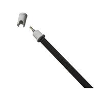 YINZHD Tubo riscaldante in ceramica a infrarossi for sauna, testa da 3 cm, 110/220 V, elemento riscaldante for sauna a infrarossi lontani, corpo nero(8pcs)