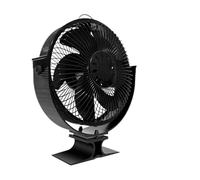 YINZHD Ventilatore for stufa Ventilatore for camino a 6 pale con potenza termica e coperchio Ventilatore termico adatto for stufe a legna da interno in autunno e inverno(A)