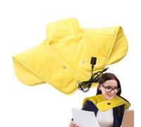 Yiohejy Cuscinetto riscaldante per collo, Cuscinetto riscaldante per spalle | Cuscino riscaldante portatile con fascia per il collo riscaldato a riscaldamento rapido - Scaldacollo riscaldato