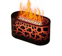Yiohejy Diffusore di olio - Purificatore d'aria Crack Fire | Decorativo aromaterapia umidificatore silenzioso per bagno, camera da letto, soggiorno, hotel, yoga, spa, asilo nido auto
