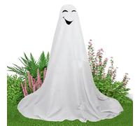 Yiohejy Fantasmo Illuminato, Arredamento Spaventoso Per Feste In Casa, Spaventoso Ornamento da 165 cm per Esterni Portico Sentiero Giardino Cimitero
