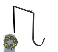 Yiohejy Gancio per ghirlanda di lapidi, gancio regolabile per ghirlanda, supporto per fiori per lapide, 15-28 cm sopra la porta, supporti per ghirlande per lapide cimitero