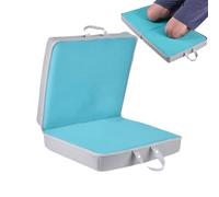 Yiohejy Ginocchiera,Tappetino in Schiuma con Maniglie - Cuscinetto Antiscivolo 60 x 34 x 5,6 cm per Pulizie Costruzione Pavimento Yoga Esercizi Bagno