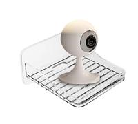 Yiohejy Supporto da parete per fotocamera - di supporto da parete per fotocamera galleggiante | Supporto di sicurezza trasparente senza forare mensola da parete per fotocamera e altoparlante