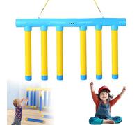 yiokeo Catching Sticks Game Reaction Training Toy, Reflective Drop Stick Challenge Game, Hand Eye Coordination Training Toy, 3 Adjustable Speed Modes, Reaction Time Training for all Ages (Blue)