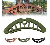 yiokeo Saddle Hunting Bridge Spreader, Ergonomic Saddle Hunting Hip Pinch Eliminator & Tree Saddle Accessories, Portable Lightweight Hunting Accessories for Comfort Relieves Hip (Green)