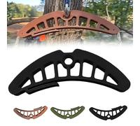 yiokeo Saddle Hunting Bridge Spreader, Ergonomic Saddle Hunting Hip Pinch Eliminator & Tree Saddle Accessories, Portable Lightweight Hunting Accessories for Comfort Relieves Hip (Black)