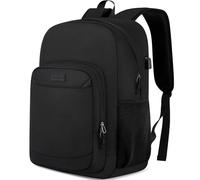 YIORMIOR Zaino per laptop dai 3 anni in su, nero, 15.6 Inch, Compatto