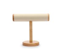 YIORYO Supporto organizer per bracciali, barra a T, organizer per gioielli, cravatte per capelli, orologi, per organizzare la casa, riporre o vendere negozi (B)