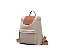 YIORYO Zaino da donna, borsa a tracolla leggera multiuso in tessuto Oxford di grande capacità(Beige)