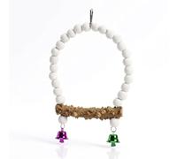 YIPFEN 1 altalena per pappagalli, posatoio, giocattolo da masticare per pappagalli, accessorio per gabbia per uccelli