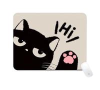 YIPFEN 1 Tappetino per Mouse con Motivo di Gatti, Adatto per Mouse da Ufficio e Gaming. Accessorio Divertente per Laptop e Computer Desktop. Tappetino Compatto, Ideale per Scrivanie in Ufficio.