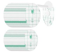 YIPFEN 60 Cerotti Impermeabili per Orecchie, Protettori per Orecchie in Film PU con Imbottitura di Cotone, 2 Misure, per Doccia, Bagno, Nuoto Bambini e Adulti