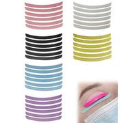 YIPFEN Cuscinetti Laminazione Ciglia, 36 Pezzi 6 Colori Autoadesivi per Lifting & Curvatura Naturale. Previene Pieghe, Risultati Professionali a Casa per un Lash Lift Perfetto.