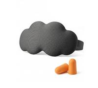 YIPFEN Mascherina per Dormire Seta Ghiaccio, Set da 1 con Tappi Orecchie, 100% Blocco Luce, Traspirante Rinfrescante per Sonno Profondo, Viaggi & Relax.