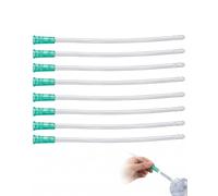 YIPFEN Tubi Flessibili per Clistere, Set da 8 Pezzi, 30 cm di Lunghezza, Superficie Levigata Antispasmo, Materiale Soft per Igiene Colon Delicata e Routine Domestica Sicura