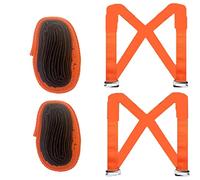 YIPUETERNITY Confezione da 2 cinghie di sollevamento regolabili, cinghie per mobili per spostamenti, trasporto a spalla per persone pesanti e cinture di movimentazione, materassi, oggetti