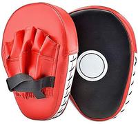 YIQI Boxer Target di Arco Boxing Sanda Taekwondo Piede Bersaglio a Mano Obiettivo a Mano Bambini Adulti Scudo Striking Target Pad Hitters Guanti da passata per Scudo Boxing,