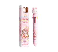 YiQinzcxg 0 penne a sfera a pressione da 5 mm, 10/12 in 1, multicolore, per l'inizio della scuola