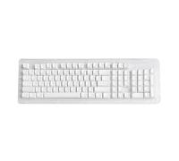 YiQinzcxg 104 Tasti Blacked White Keycaps Set XDA Altezza Non Scritta Si Adatta Per La Maggior Parte Tastiere Meccaniche Minimalista Nascosta Tastiere