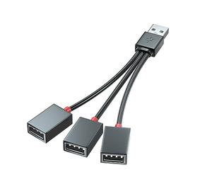 YiQinzcxg Adattatore USB 2.0 1 3 USB splitter USB cavo di prolunga USB multiporta ricarica laptop