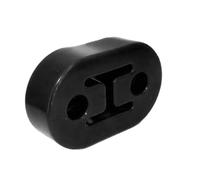 YiQinzcxg Boccole in gomma durevoli per la sospensione del tubo di scarico per meno rumore e una sospensione migliorata del veicolo. Supporto di scarico in gomma