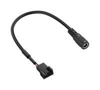 YiQinzcxg Cavo di alimentazione CC flessibile per ventilatori esterni di raffreddamento e alimentatori, termoregolazione del computer, ventola del telaio