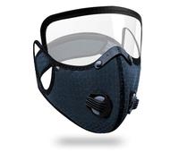 YiQinzcxg Copertura antipolvere per il viso Mezzo per sport facciali con filtro per la bocca riutilizzabile