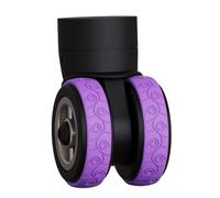 YiQinzcxg Coperture di protezione per bicicletta bagagli Riduci il rumore e proteggi i tuoi bagagli, scarpe Caster per gli uomini custodia in silicone protettore, b