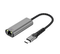YiQinzcxg Hub USB di tipo C in alluminio per RJ45 1000 Mbit/S Ethernet adattatore di rete USB per tablet