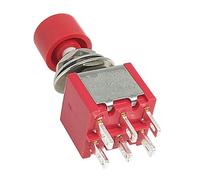 YiQinzcxg Interruttore istantaneo Reagente Rapido PS102 3Pin 6Pin Contatti 250VAC 2A Valutazione Durata Per Controllo Dispositivi Elettrici Interruttore di Ritorno Automatico