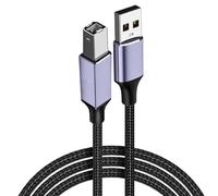 YiQinzcxg Nuovo connettore USB 2.0 maschio a USB B tipo spina dati scanner MIDI controller tastiera collegamento stampante