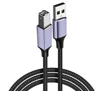 YiQinzcxg Nuovo connettore USB 2.0 maschio a USB B tipo spina dati scanner MIDI controller tastiera collegamento stampante
