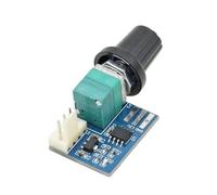 YiQinzcxg Regolatore di ventola a basso rumore per PC alloggiamento, uscita singola DC12 V 4 pin controllo pulsante PWM