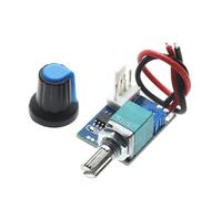 YiQinzcxg Regolatore di ventola a basso rumore per PC alloggiamento, uscita singola DC12 V 4 pin controllo pulsante PWM