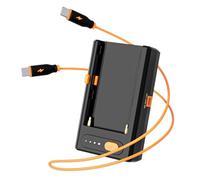 YiQinzcxg Ricaricabile NPF550 Adattatore di Ricarica Batteria Per F570 F770 F960 F970 FM50 F330 Monitor Camera Equipaggiamento di Illuminazione