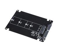 YiQinzcxg Scheda adattatore M.2 Key B NVMe Supporta SSD Key B Protocollo Conforme alle specifiche SerialATA Rev3.0