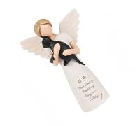 YiQinzcxg Statuetta di angell per cani, statuetta angell di amicizia, ricordi, regalo per animali domestici, memoriali, decorazione da tavolo per ufficio, decorazione per la casa, angeli