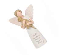 YiQinzcxg Statuetta di angell per cani, statuetta angell di amicizia, ricordi, regalo per animali domestici, memoriali, decorazione da tavolo per ufficio, decorazione per la casa, angeli