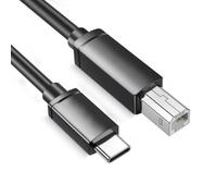 YiQinzcxg Tipo C Su USB2.0 Cavo di stampa porta 0 5 Mm Diametro Filo Veloce Linea di Stampa Collegamento Semplice Per Macchina Fax