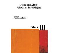 Yirmiyahu Yovel Desire and Affect (Copertina rigida)