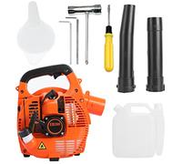 Yirtree Soffiatore a benzina, portatile, leggero, potente motore a 2 tempi, ventilatore palmare da 26 cc, 7500 giri/min, alimentato a benzina, rapida dissipazione del calore, per giardino