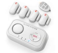 YISEELE Allarme Casa Senza Fili: Antifurto casa con Centrale 120dB e Controllo APP Gratuita - Proteggi famiglia e beni dagli intrusi in tua assenza - Salvavita Anziani - Compatibile Alexa & Google