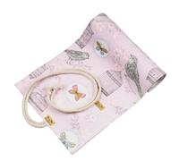 YISENJEE Astuccio Arrotolabile In Tela Penna In Tessuto, Schizzo Per Tende, Fenicotteri, Gatti, Uccelli, Animali, Motivo, Grande Capacità, Rotolo, Astuccio Portapenne-Birdie-36 Holes