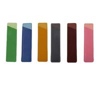 YISENJEE Astuccio portapenne in pelle tinta unita, confezione da sei, custodia per penna in pelle, custodia protettiva per penna stilografica e penna Signature.