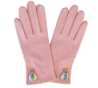 YISENJEE Sottoguanti Seta Crema Solare Per Mongolfiera Sottile Traspirante Antiscivolo E Compatibile Con Touchscreen Con Protezione UV Rosa